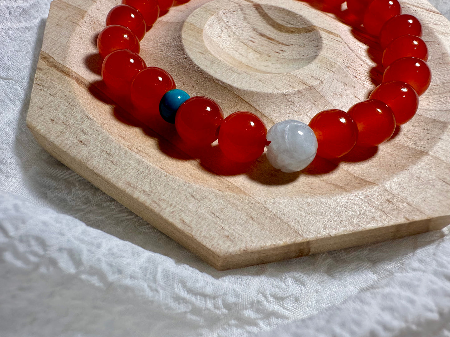 Southern Red Agate bracelet